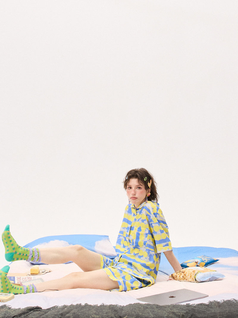 Yellow Dotty Pajama
