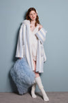 Cloud Stripe Soft Robe