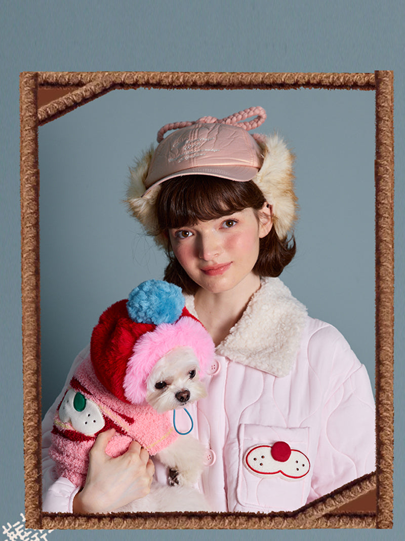 Strawberry Cloud Quilt Pajama