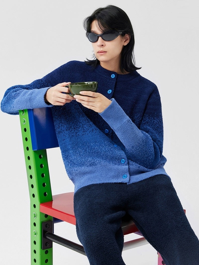 Aurora Blue Gradient Knit Pajama