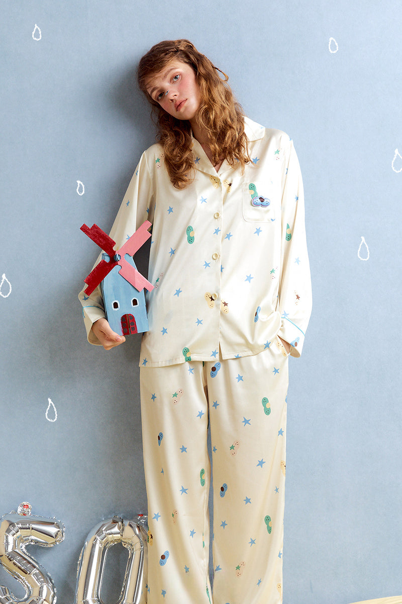 Dreamy Star Print Pajama
