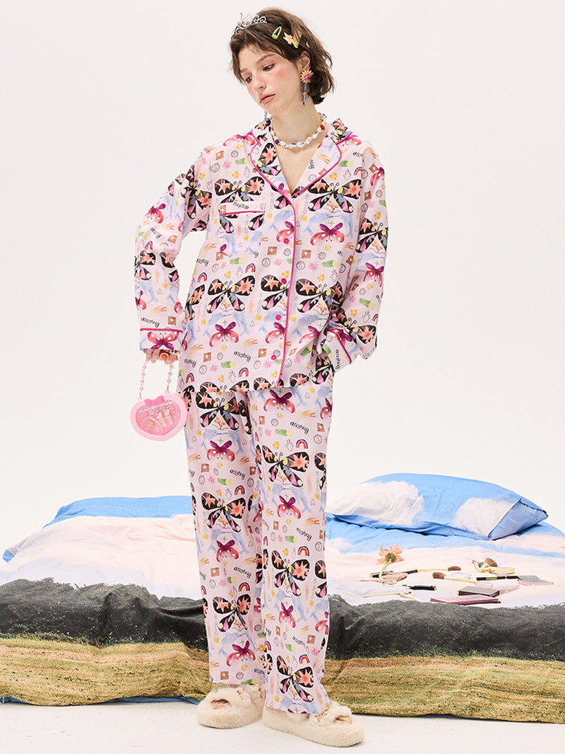 Pink Glam Pop Pajama