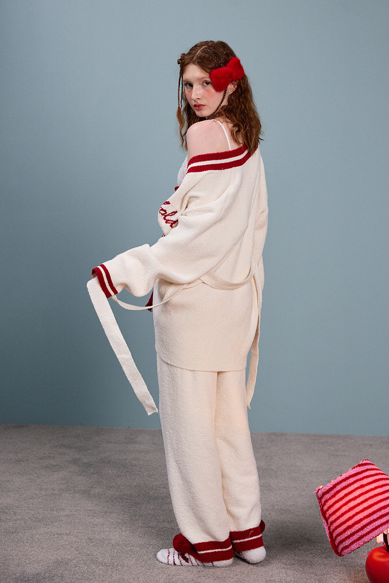 Varsity Heart Cozy Pajama