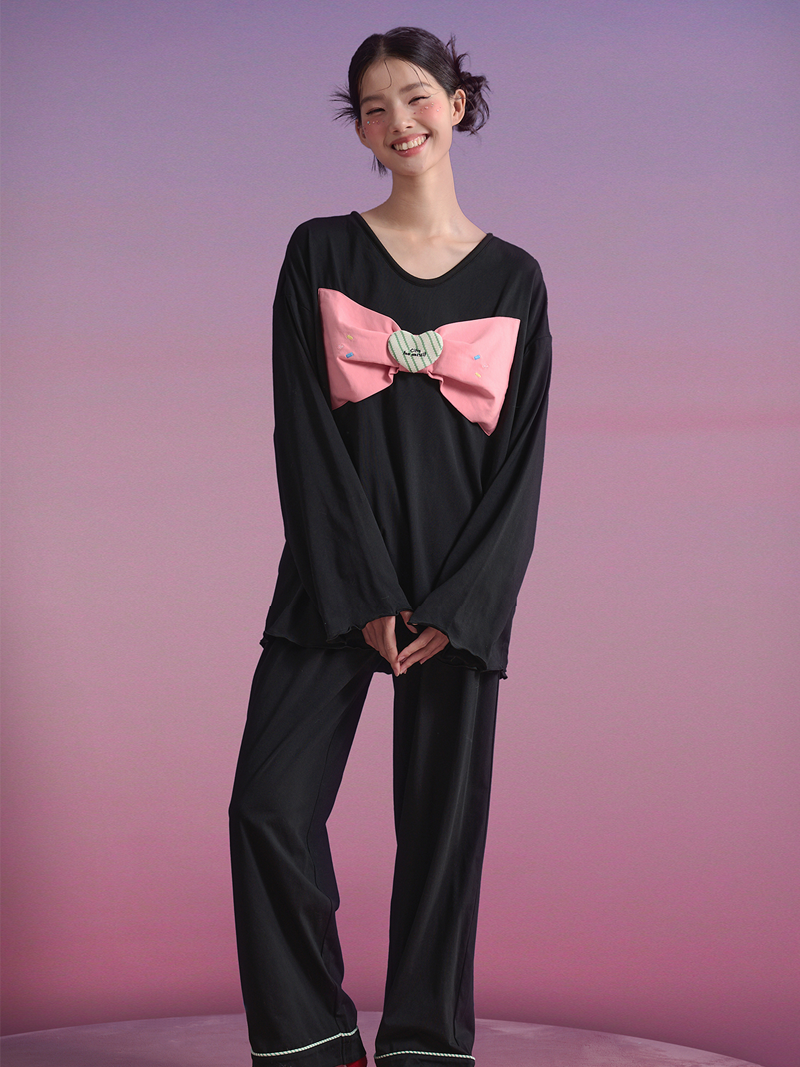 Midnight Bow Pajama