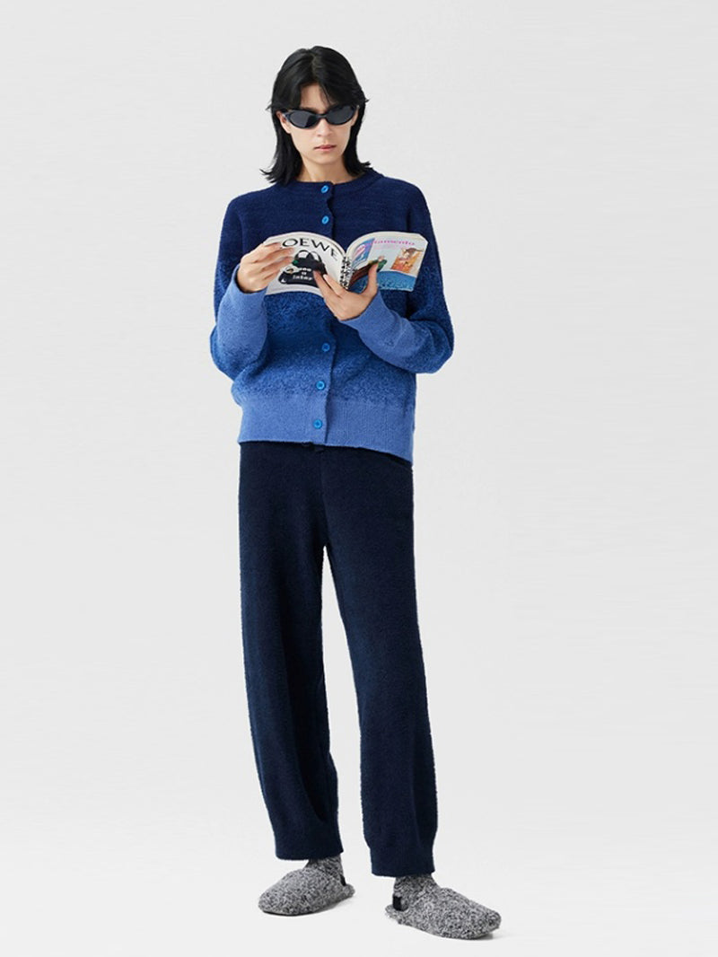Aurora Blue Gradient Knit Pajama