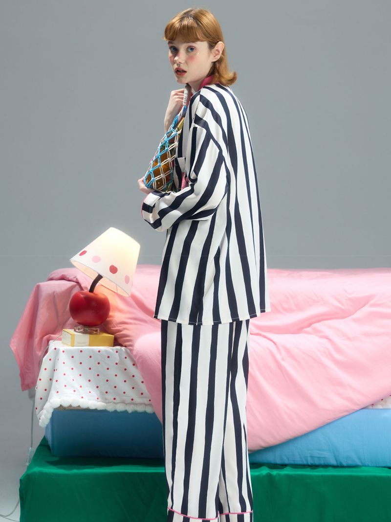 Bold Stripe Pop Pajama