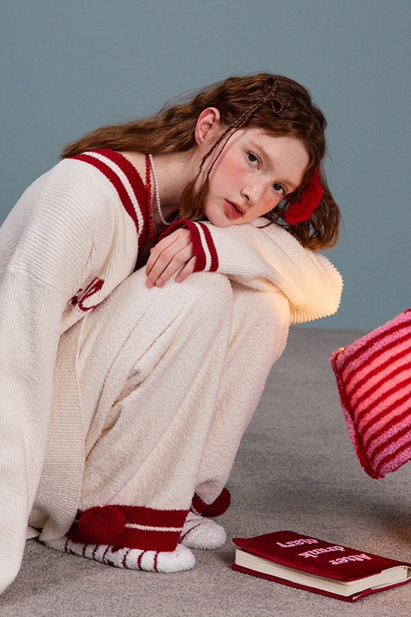 Varsity Heart Cozy Pajama