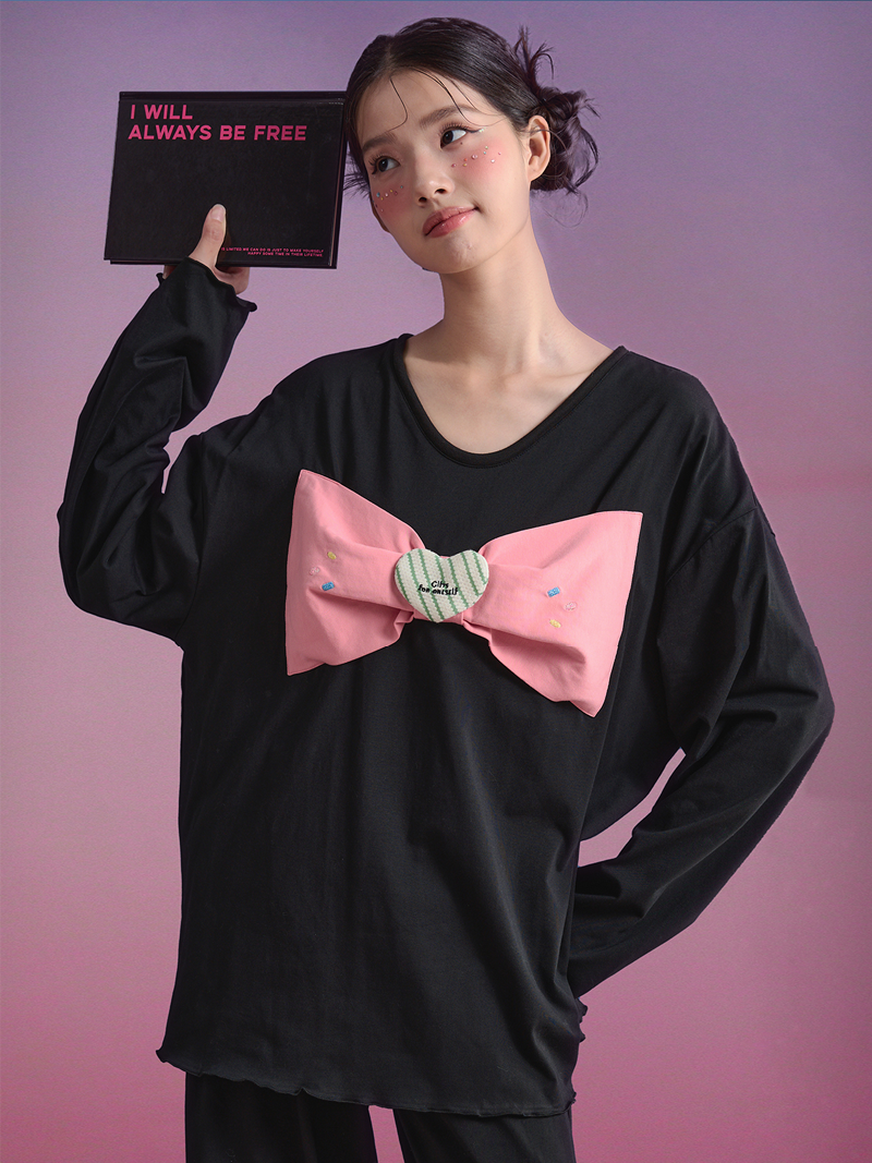 Midnight Bow Pajama