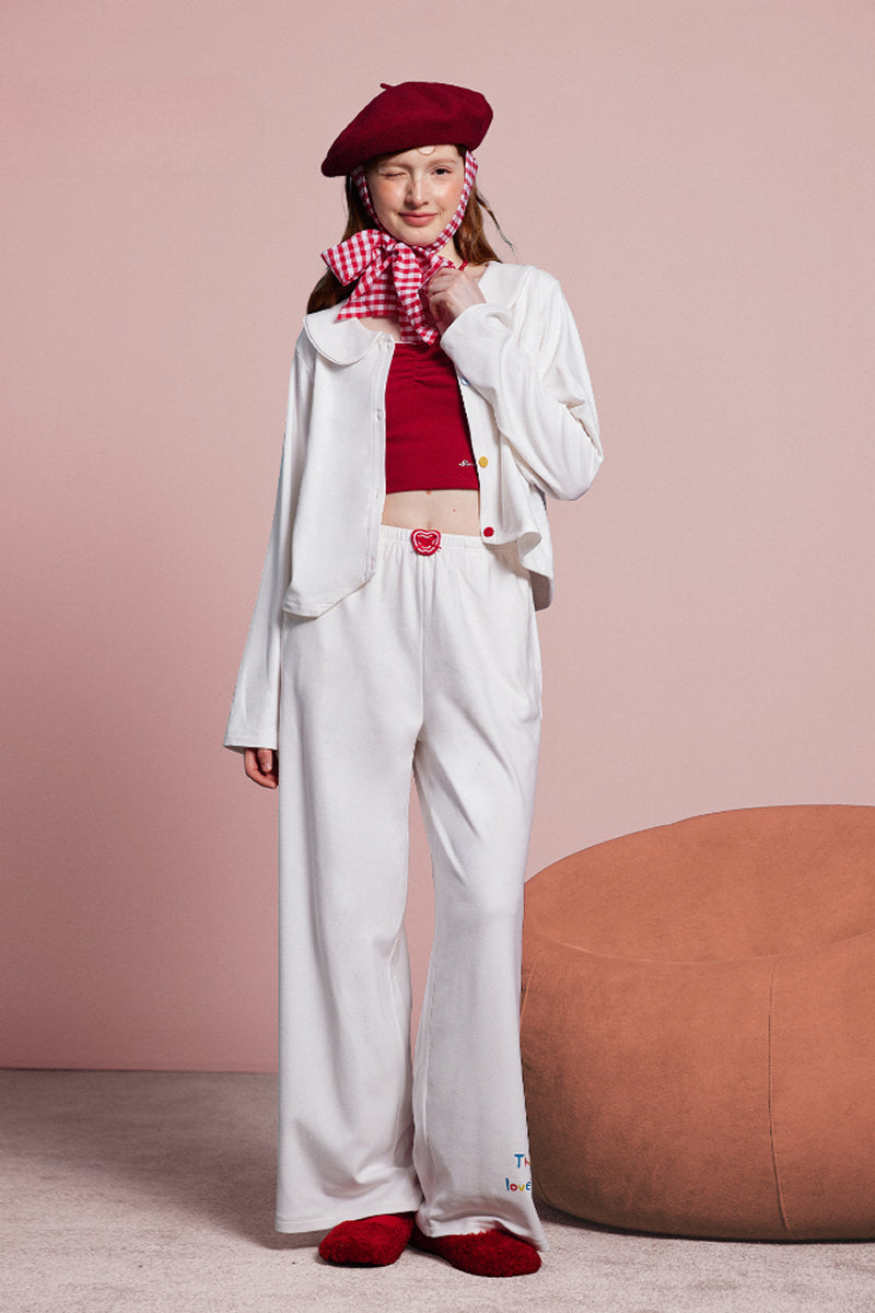 Parisian Ribbon Lounge Pajama