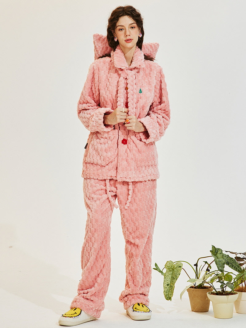 Pink Ribbon Bubble Pajama