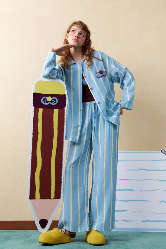 Sky Stripe Easy Pajama