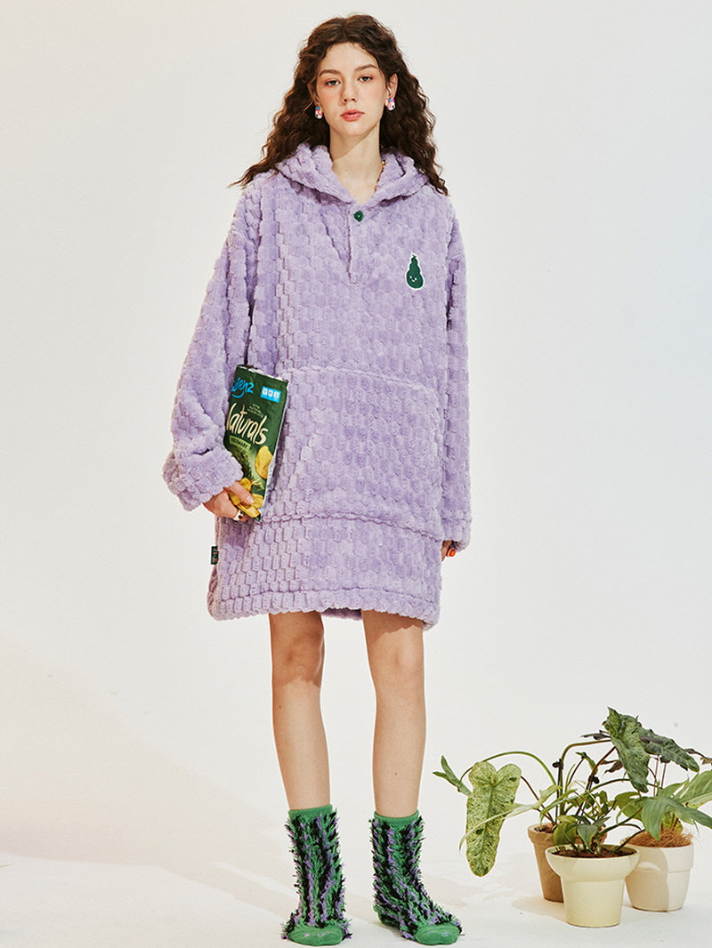 Pupple Bubble Hooded Nightgown